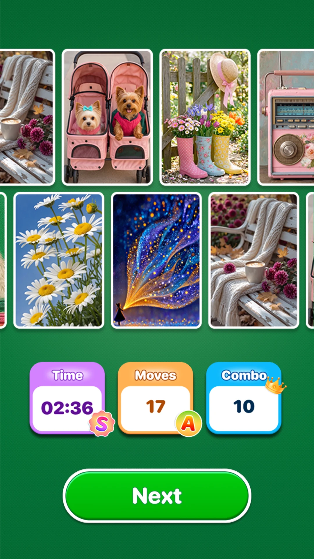 Jigdrop Match-Solitaire Puzzle screenshot