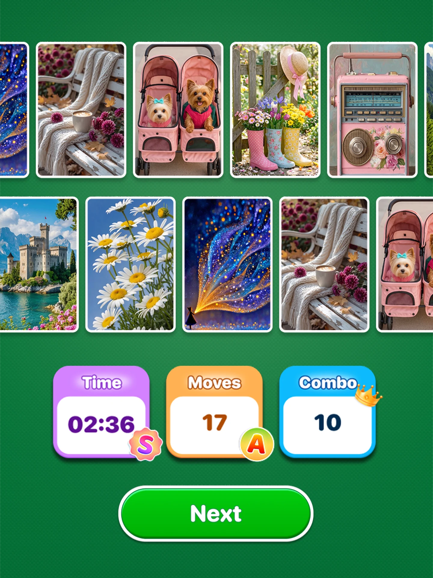 Jigdrop Match-Solitaire Puzzle screenshot
