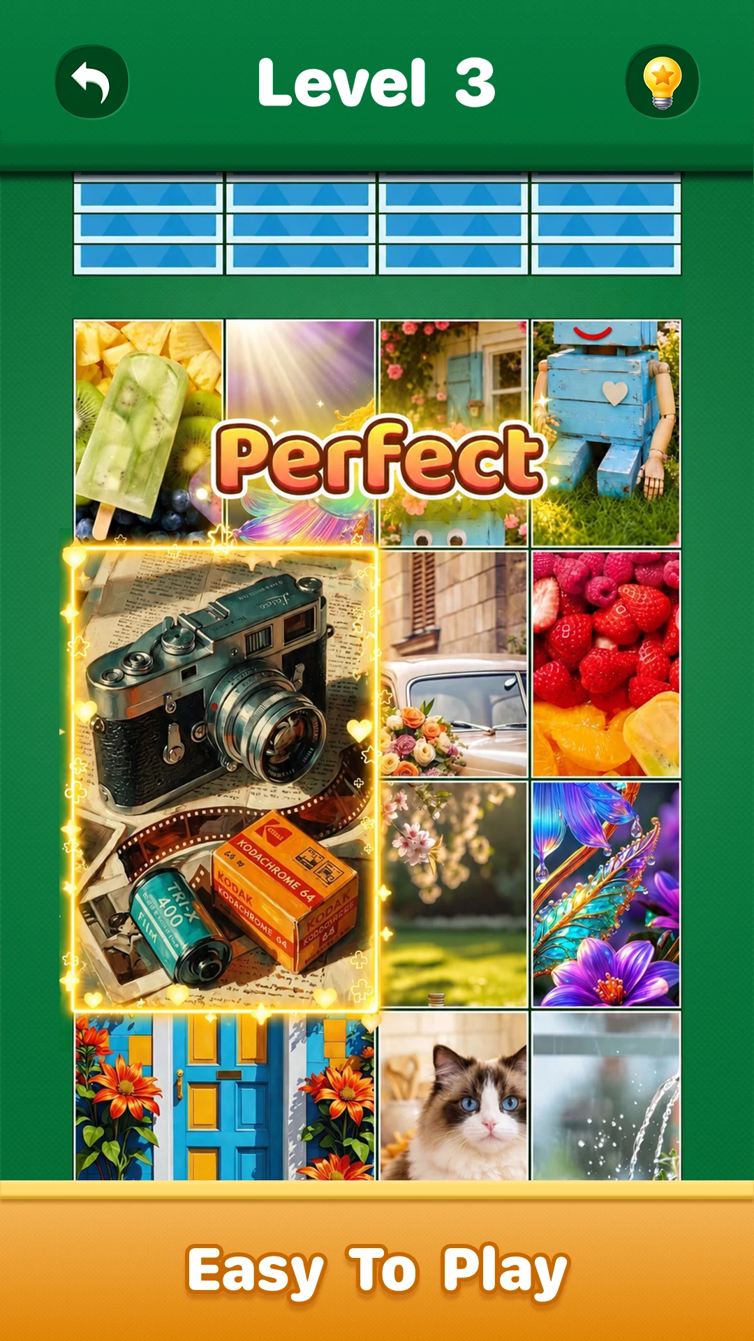 Jigdrop Match-Solitaire Puzzle screenshot