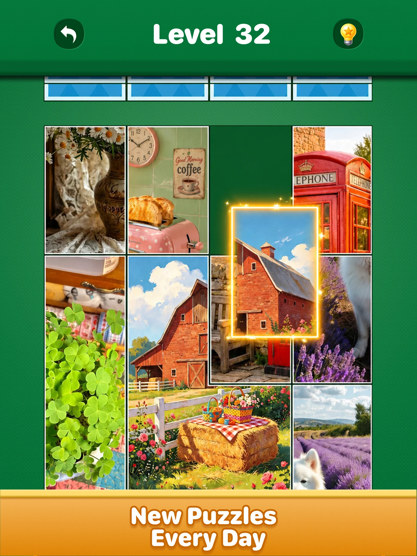 Jigdrop Match-Solitaire Puzzle screenshot
