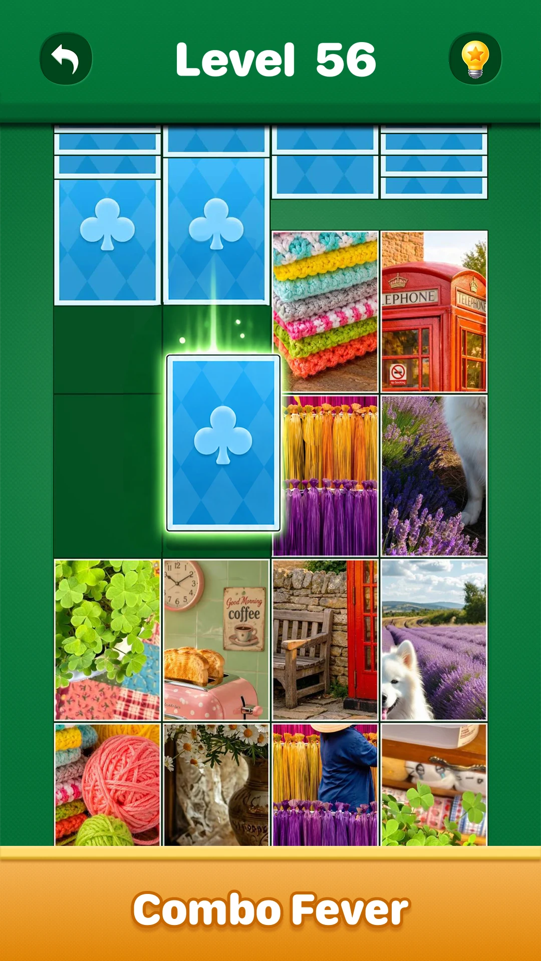 Jigdrop Match-Solitaire Puzzle screenshot